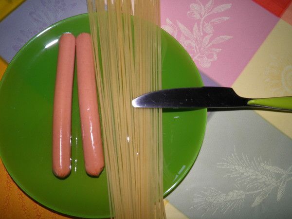 les spaghettis et les snakies