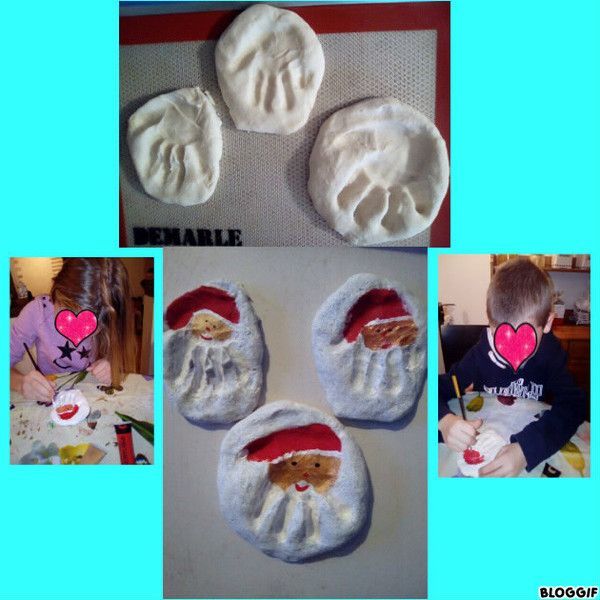 tête du père noël 