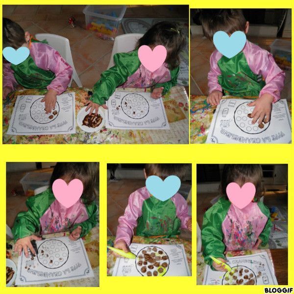 crepes avec empreinte