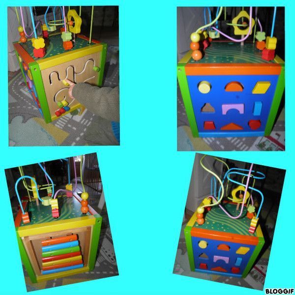 la boîte en bois multis actvités